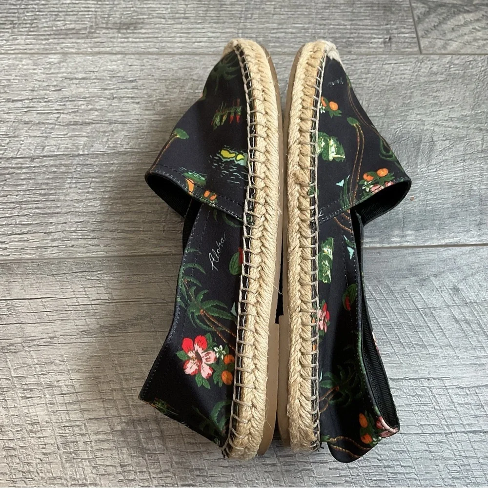 Urban‎ Outfitters Aloha Tropical Espadrilles Size 6